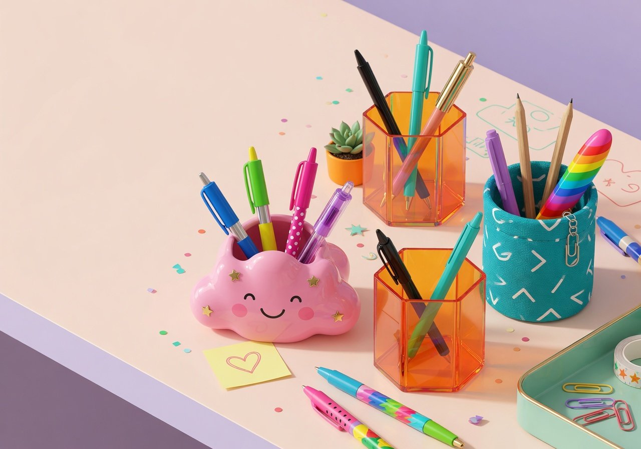 De beste pennen houders voor je bureau